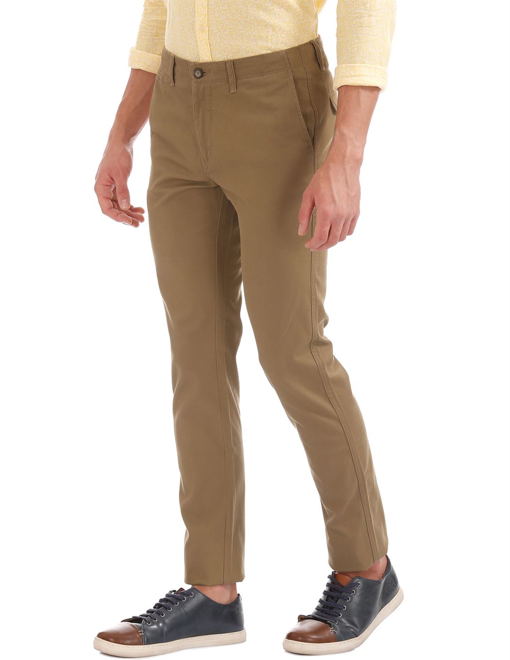 U.S. Polo Assn. Men Brown Casual Wear Trouser